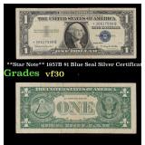 **Star Note** 1957B $1 Blue Seal Silver Certificat
