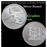 2023 Jurassic Park 30th Anniversary 1 oz .999 Silv