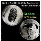 2019-p Apollo 11 50th Anniversary Proof Modern Com