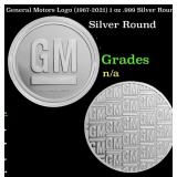 General Motors Logo (1967-2021) 1 oz .999 Silver R