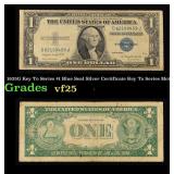 1935G Key To Series $1 Blue Seal Silver Certificat