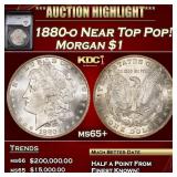 1880-o Morgan Dollar Near Top Pop! $1 ms65+ SEGS