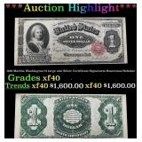 1891 $1 large size Silver Certificate Martha Washi