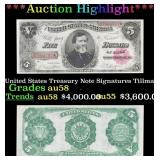 1891 $5  United States Treasury Note Grades Choice