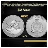 2022 Star Wars Baby Yoda Grogu The Mandalorian 1oz