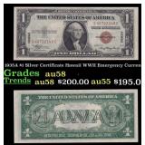 1935A $1 Silver Certificate Hawaii WWII Emergency