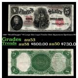 1907 $5 Large Size Legal Tender Note "WoodChopper"