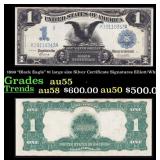 1899 $1 large size Silver Certificate "Black Eagle