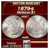 1879-s Morgan Dollar $1 ms68 SEGS