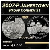 2007-P Jamestown Proof Modern Commem Dollar $1 pr7
