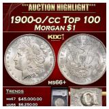 1900-o/cc Top 100 Morgan Dollar $1 ms66+ SEGS