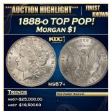 1888-o Morgan Dollar TOP POP! $1 ms67+ SEGS