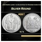 2023 Sierra Leone 1 oz Silver King Tut Reverse Cam