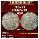 1898-s Morgan Dollar $1 ms63+ SEGS
