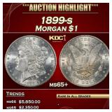 1899-s Morgan Dollar $1 ms65+ SEGS