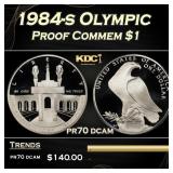 1984-s Olympic Proof Modern Commem Dollar $1 pr70