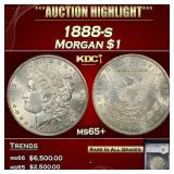 1888-s Morgan Dollar $1 ms65+ SEGS
