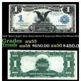 1899 $1 large size Silver Certificate "Black Eagle