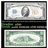 1934A $10 Silver Certificate North Africa WWII Eme