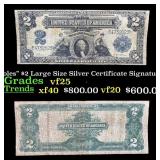 1899 $2 Large Size Silver Certificate "Mini-Portho
