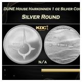 DUNE House Harkonnen 1 oz Silver Coin