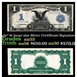 1899 $1 large size Silver Certificate "Black Eagle