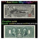 1896 $1 large size Silver Certificate Martha & Geo