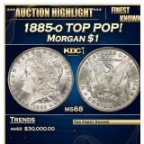 1885-o Morgan Dollar TOP POP! $1 ms68 SEGS