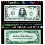 1928 $1000 Green Seal Federal Reserve Note "Redeem