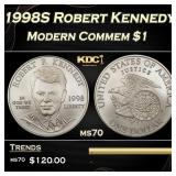 1998S Robert Kennedy Modern Commem Dollar $1 ms70