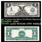 1899 $1 large size Silver Certificate "Black Eagle