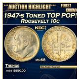 1953-s Franklin Half Dollar 50c ms67 SEGS