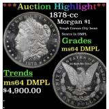 *Highlight* 1878-cc Morgan Dollar $1 ms64 DMPL SEG