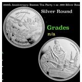 250th Anniversary Boston Tea Party 1 oz .999 Silve