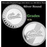 Chevrolet Original Logo (1911-1914) 1 oz .999 Silv