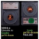 1994-s Proof Lincoln Cent 1c pr70 dcam SEGS