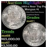 *Highlight* 1883-o Morgan Dollar Near Top Pop! $1
