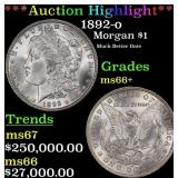 *Highlight* 1892-o Morgan Dollar $1 GEM+ Unc SEGS