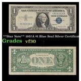 **Star Note** 1957A $1 Blue Seal Silver Certificat