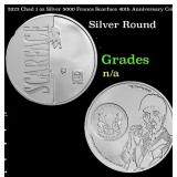 2023 Chad 1 oz Silver 5000 Francs Scarface 40th An