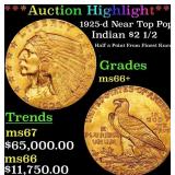 *Highlight* 1925-d Gold Indian Quarter Eagle Near