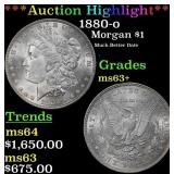 *Highlight* 1880-o Morgan Dollar $1 ms63+ SEGS (fc