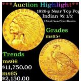 *Highlight* 1926-p Gold Indian Quarter Eagle Near