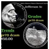 2005-s Western Waters Proof Jefferson Nickel Westw