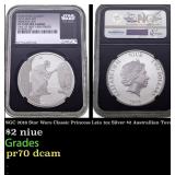NGC NGC 2016 Star Wars Classic Princess Leia 1oz S