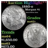 *Highlight* 1880-o Morgan Dollar $1 ms63+ SEGS (fc