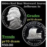 2004-s Keel Boat Proof Jefferson Nickel Westward J