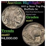 *Highlight* 1927-p Buffalo Nickel Near Top Pop! 5c