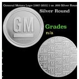 General Motors Logo (1967-2021) 1 oz .999 Silver R