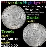 *Highlight* 1879-p Morgan Dollar Near Top Pop! $1